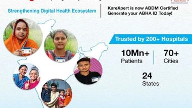 Business News | KareXpert Achieves Ayushman Bharat Digital Mission Certification, Paving the Way for the Digital Healthcare Revolution