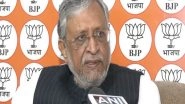 India News | &ldquo;Nitish Kumar, Rahul Gandhi, Mamata Banerjee Should Be in Coordination Committee of INDIA&rdquo;: BJP&rsquo;s Sushil Modi