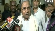 India News | Not in a Position to Release Water to TN: Siddaramaiah After All-party Meeting as Cauvery Row Intensifies