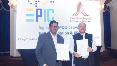 Business News | EPIC Foundation Signs MOU with KDEM, Announces Launch of First 100 Per Cent 'Designed in India' Tablet, LED Driver Chip