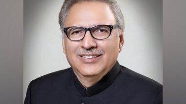 World News | Pakistan: President Alvi Proposes November 6 as Election Date