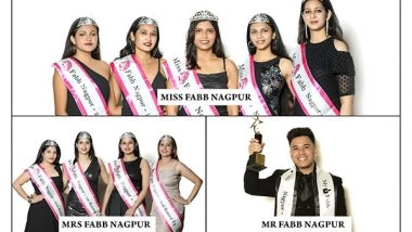 Business News | Toshita Gabhane Wins Miss Fabb Nagpur, Sayali Ashtankar Wins Mrs Fabb Nagpur and Rahul Hathibed Wins Mr Fabb Nagpur 2023
