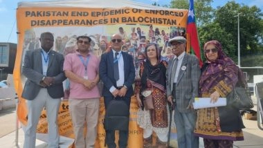 World News | Banner Exhibition to Be Held Outside UN to Expose Pakistan's Human Rights Violations in Balochistan