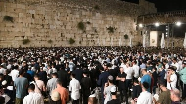 World News | Israeli Population Pushes 10 Million as Jewish New Year Approaches