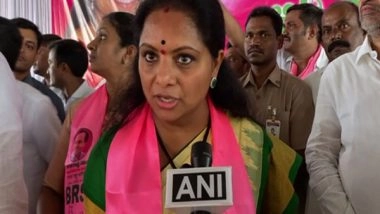 India News | BRS's Kavitha Asks Sonia Gandhi, Rahul to Express Their Views on UCC, Women&rsquo;s Quota Ahead of Assembly Polls