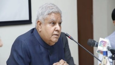 India News | India's Presidency at G20 a Breakthrough, Says Vice President Jagdeep Dhankar