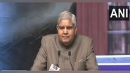 India News | &ldquo;Narratives That Are Pernicious, Sinister&hellip;&rdquo;: Vice President Jagdeep Dhankhar Takes Veiled Dig at Rahul Gandhi