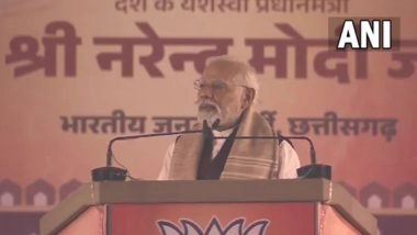 India News | Even Indulged in Cow Dung Scam: PM Modi's Slams Congress Govt in Chhattisgarh