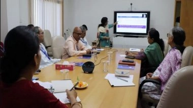 India News | MoS Bharati Pravin Pawar Visits ICMR-NIV Institute, Reviews Steps Taken for Nipah Virus Outbreak