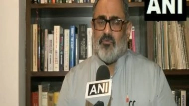 India News | Rajeev Chandrasekhar Blames Farooq Abdullah's Politics for the Scourge of Terrorism in Kashmir