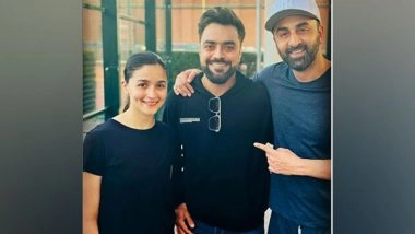 Entertainment News | &ldquo;With Bollywood&rsquo;s Biggest&rdquo;: Cricketer Rashid Khan as He Bumps into Ranbir Kapoor-Alia Bhatt