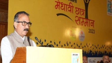 India News | CM Sukhu Announces Rs 5,000 for 260 Meritorious Students of Classes 10, 12