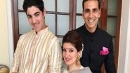 Entertainment News | Akshay Kumar, Twinkle Wish Their Son Aarav on His Birthday