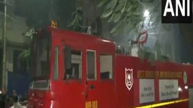 India News | Fire Breaks out at Building in Kolkata's Chandni Market