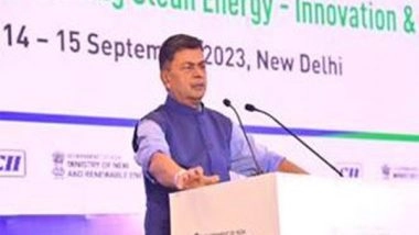 India News | Round-the-clock Renewable Energy Will Cost Rs 6 Per Unit if Green Hydrogen is Used for Storage: Union Minister RK Singh