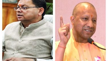 India News | UP CM Yogi Adityanath Greets Uttarakhand Counterpart on His Birthday 