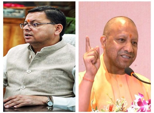 India News | UP CM Yogi Adityanath Greets Uttarakhand Counterpart on His Birthday 