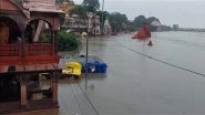 India News | Shipra River Overflows in MP&rsquo;s Ujjain; Temples, Ghats Submerged
