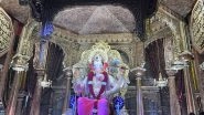 India News | First Look of Mumbai's Lalbaugcha Raja Unveiled; See Pictures