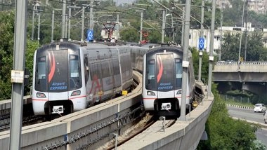 India News | Delhi Metro Trains on Airport Line to Run at 120 Kmph from Sunday: DMRC