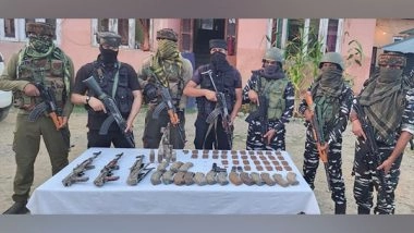 India News | J-K: Hideout of Arms, Ammunition Busted in Kupwara