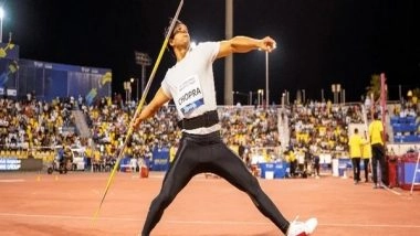 Sports News | Neeraj Chopra Misses out on Wanda Diamond League Title by Barest of Margins, Finishes Second