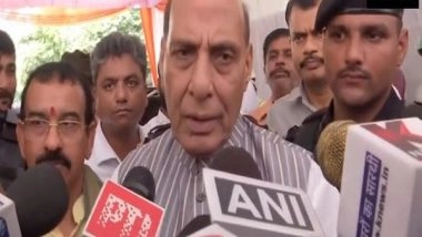 India News | “No Power in the World…”: Rajnath Singh Attacks INDIA over Sanatan Row