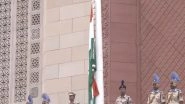 India News | Rajya Sabha Chairman Hoists National Flag at New Parliament Building