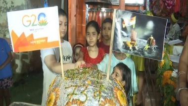 India News | PM Modi's Birthday Celebrated in Varanasi, Prayers Offered at Sankalp Siddhi Hanuman Temple