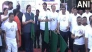 India News | Maharashta Deputy CM Fadnavis Flags off 'PM Skill Run' in Nagpur