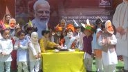 India News | West Bengal: Children Dressed Up Like PM Modi in Siliguri to Celebrate His Birthday&nbsp;