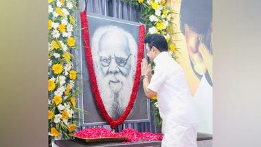 India News | Tamil Nadu CM Stalin Pays Tribute to Periyar on His Birth Anniversary 