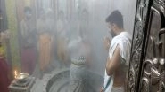 India News | Devotees Offer Prayers at Mahakaleshwar Temple in MP&rsquo;s Ujjain on PM Modi's Birthday&nbsp;