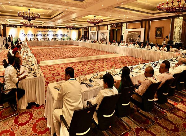 India News | PCC Chiefs of Poll-bound States Discuss Strategies to Defeat BJP in CWC Meeting