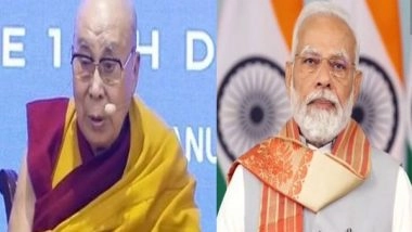 World News | Dalai Lama Extends Birthday Greetings to PM Modi, Wishes for Continued Good Health