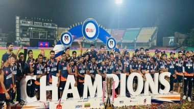 Sports News | Kashi Rudras Defeat Meerut Mavericks in Final, Crowned Champions of Maiden UPT20