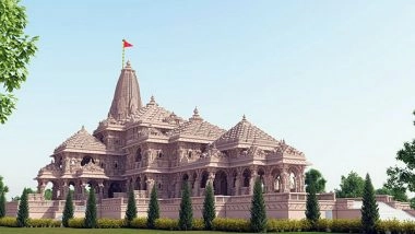 India News | Ayodhya Gets Ready for Ram Lalla's Consecration Ceremony, Ramparts Being Readied for Circumambulation 