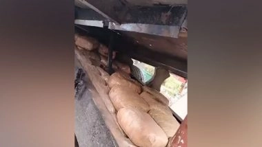 India News | Maharashtra: Tractor Carrying 211 Kgs of Ganja Intercepted Near Nagpur, Two Held