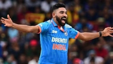 Sports News | Mohammed Siraj Wins Hearts, Dedicates ‘Player of the Final’ Cash Prize to Ground Staff