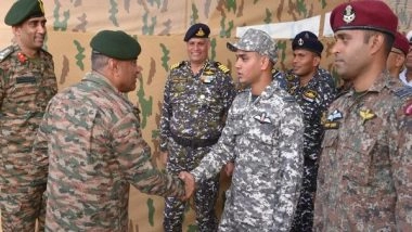 India News | Army Chief General Manoj Pande Visits Bhuj Military Station to Review Operational Preparedness