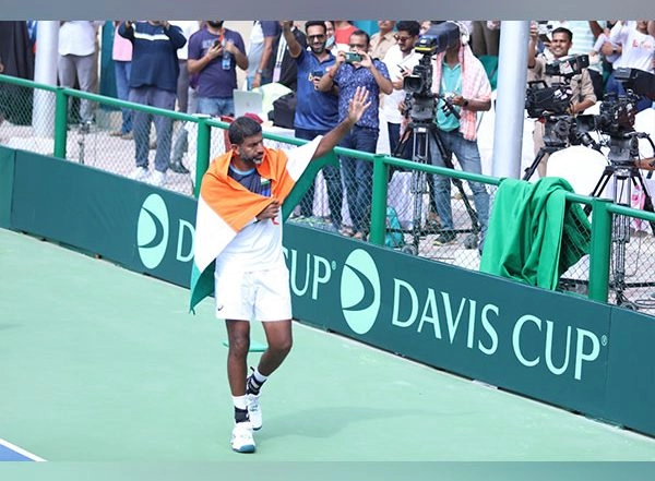 Sports News | Davis Cup: Rohan Bopanna Bids Adieu in Style as India Thrash Morocco 4-1