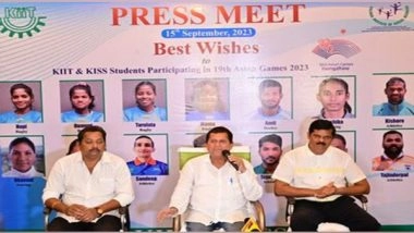 Business News | Odisha Leaps on to the Global Floor Through KIIT & KISS Contingent of 14 at Asian Games 2023