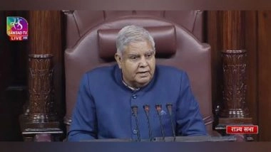 India News | Rajya Sabha Takes Up Debate on Parliamentary Journey, Chairman Calls for Eschewing “confrontational Posturing”