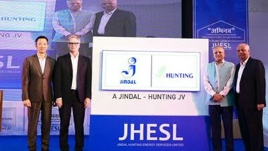 Business News | Powering AatmaNirbhar Bharat of Tomorrow: Jindal Hunting Energy Services Ltd. (JHESL) Unveils State-of-the-Art Facility in India