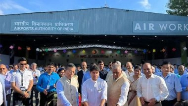 India News | AAI Inducts Two New B-360 Type of Aircraft into the AAI Flight Inspection Fleet