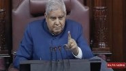 India News | Parliament Special Session: RS Chairman Jagdeep Dhankhar Again Speaks on Scrapping of NJAC