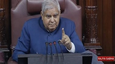 India News | Parliament Special Session: RS Chairman Jagdeep Dhankhar Again Speaks on Scrapping of NJAC