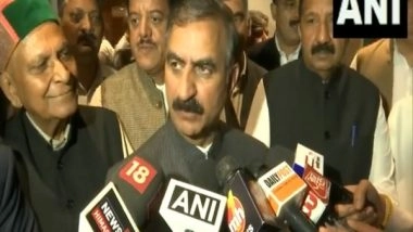 India News | Himachal Assembly Session: Oppn Brings Adjournment Motion on Disaster, CM Sukhu Urges to Discuss It in Assembly