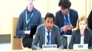 World News | Pakistani Christian Activist at UNHRC Exposes Pakistan for Mistreating Minorities