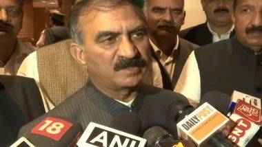 India News | Declare Himachal Rain Fury a 'National Disaster': CM Sukhu Appeals Centre